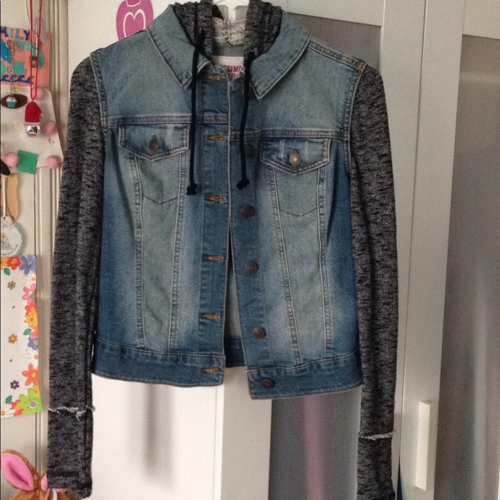 Mossimo Denim hoodie jacket